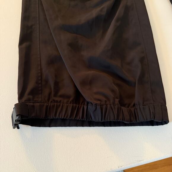 Y-3 by Yohji Yamamoto | Black Wide Leg Cargo Pants Performance Twill | Small - Picture 5 of 9